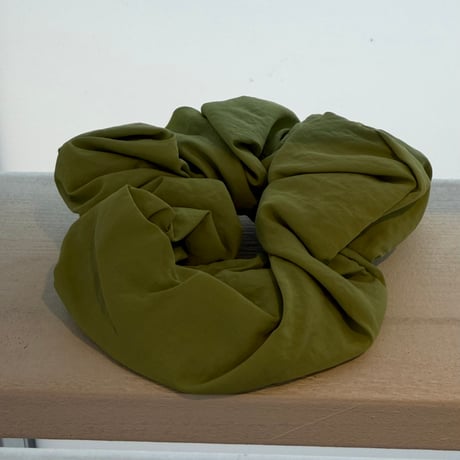 2604HA0084(S)/ Chiffon color Hair rubber （Green）