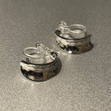 2302_ER0133／Caraft Design Clip Earings（Silver）