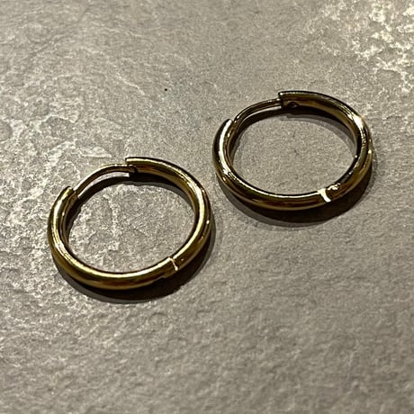 2601PR0835 #F / Stainless hoop pierce（ID18mm/T2mm）/（Gold）