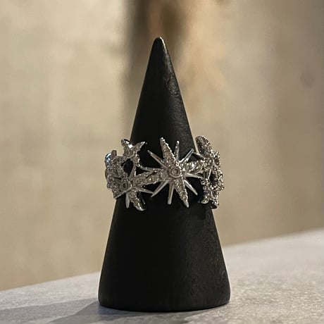 2601RG0724 / Shine stone ring（Silver）