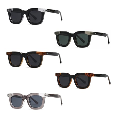 【 Legit Eyewear 】Sunglasses Konoe (Black Wood/Grey)