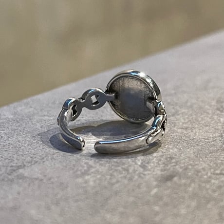 2512RG0710 / Black Point ring（Silver）
