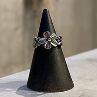 2501RG0566 / Leaf flower motif ring（Silver）