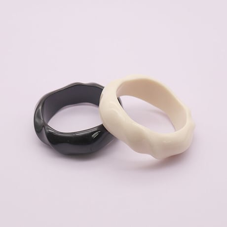 Acrylic  Bangle（Black）/ 2106-BR069