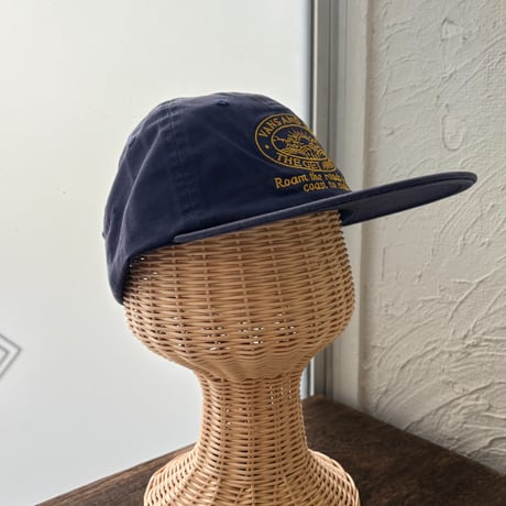 26612KC130001NN/ Classic logo flat  visor cap（Navy）