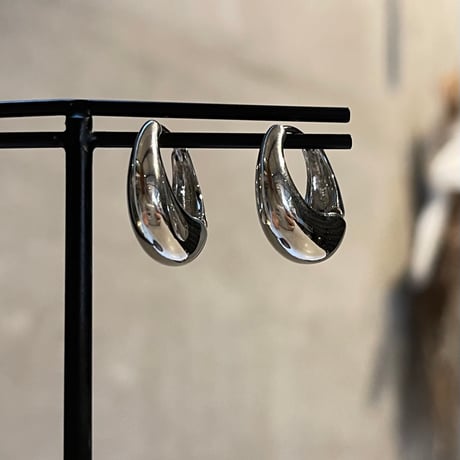 2506PR0787 / Drop hoop pierce（Silver）