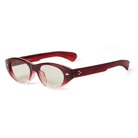 【 Legit Eyewear 】Sunglasses Sanjō (Cherry/Lt Green)