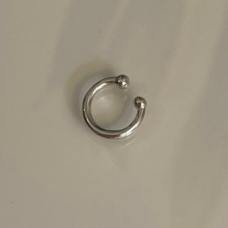 2403EC008 / Mini dot thin line Ear Cuff（Silver）