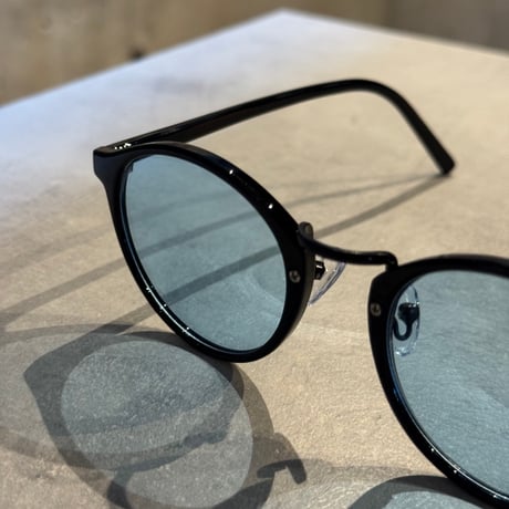 SE25SG_CA012（S） / Boston Sunglasses (Black/Blue)