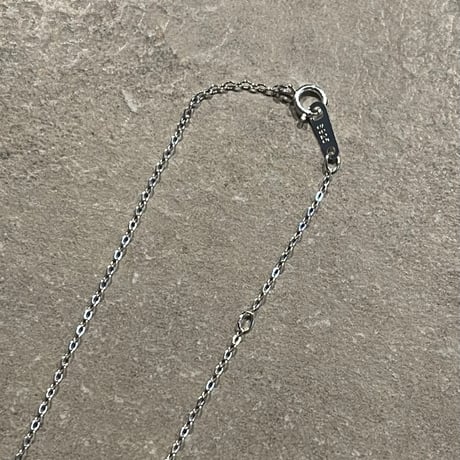2502NC0288 / Twist mini heart Necklace（Silver）