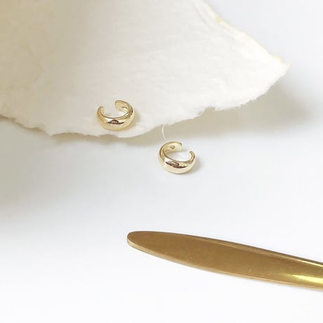 Small Ring Cartilage Ear Cuff （SILVER）  / EC-036