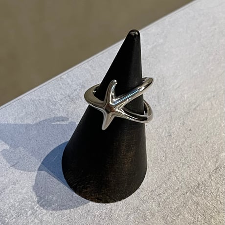2505RG0620 / Asymmetry Star motif ring（Silver）