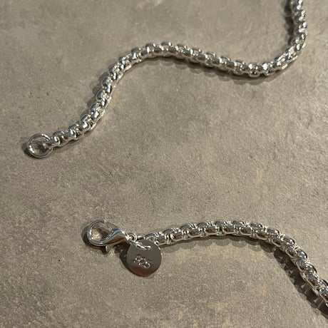 2506NC0341 / Square chain Necklace（Silver）