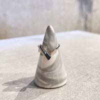 Symmetry center line ring（Silver） / 2210-RG0225