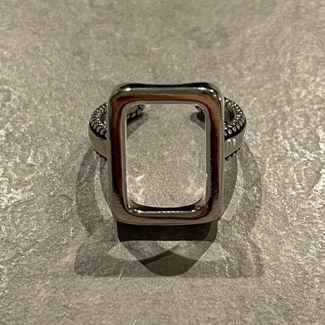 2503RG0595 /  Square design ring（Silver）