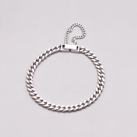 Curb Chain Temperament Bracelet（Silver）/ 2109_BR107