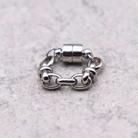 Magnet Clip Earrings Cuff （SILVER） / EC-040