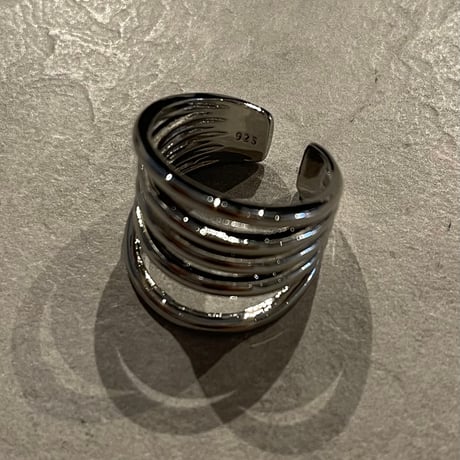2503RG0585 / Layered line design ring（Silver）
