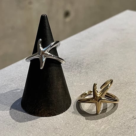 2505RG0620 / Asymmetry Star motif ring（Silver）