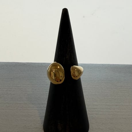 2604RG0780 / Asymmetry drop ring（Gold）