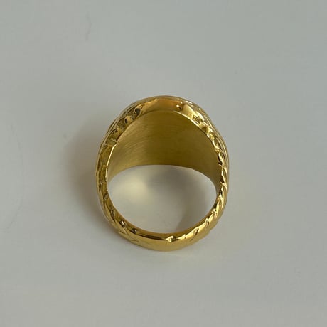 【Select】IM24AC_RG008 / Vintage coin ring（Gold）