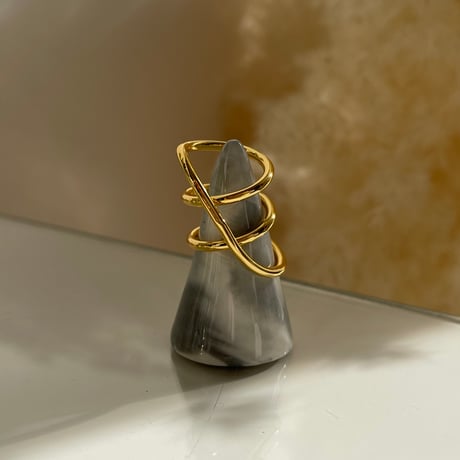 2311RG0348 / Spiral design ring（Gold）