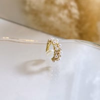 Clip pearl Earcuff （Gold） / EC091
