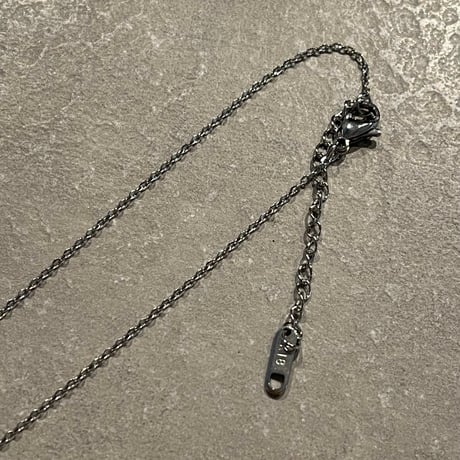2502NC0286 / Drop motif Necklace（Silver）