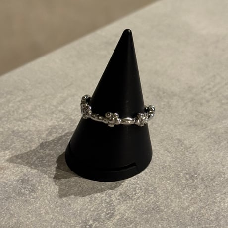 2511RG0699 / Mini Flower round ring（Silver）