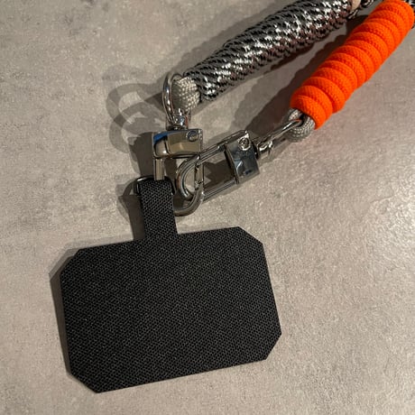 2511GS050(S) / Original Design Smartphone Strap（Silver/Gray/Orange）
