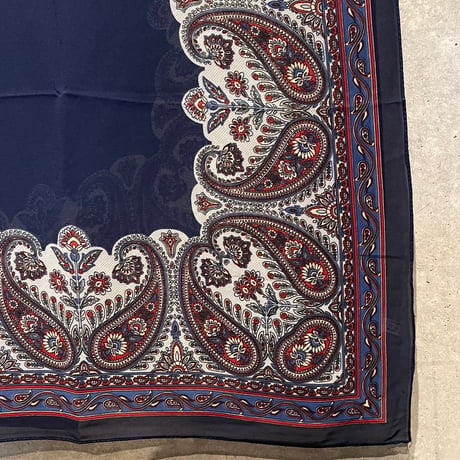 2510GS044(S) / Large Scarf（Navy）