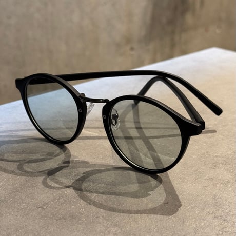 SE25SG_CA012（S） / Boston Sunglasses (Black/Lt.Gray)