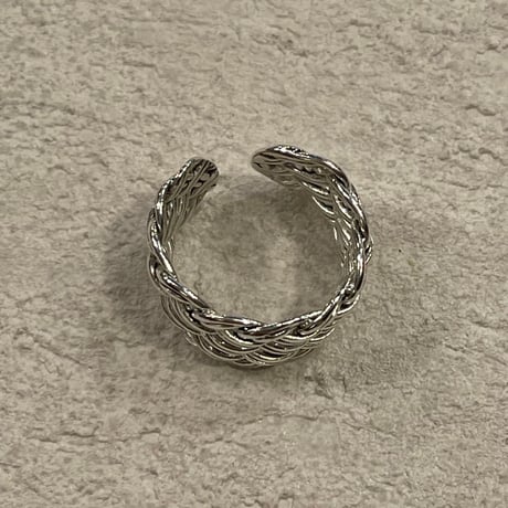 2404RG0461 / Knitting metal ring（Silver）