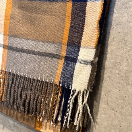2511GS052(S)/ Check Stole（Brown CK)