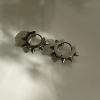 2311PR0602 / Thorn mini hoop Pierce（Silver）