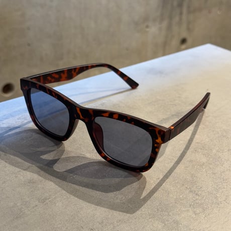 SE25SG_CA020（S） / Wellington Square Sunglasses (Matt Demi/Grey）