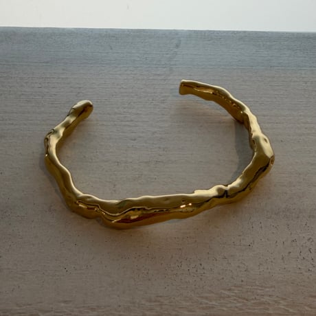 2605BR0130 / Round craft Bangle（Gold）