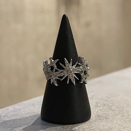 2601RG0724 / Shine stone ring（Silver）