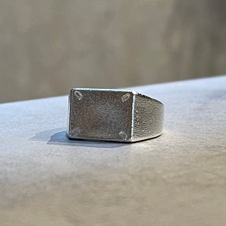 2406RG0474 / Square stitch design ring（Silver)