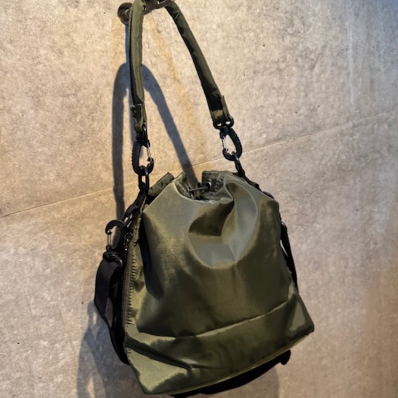 モールシステム搭載オリジナルバッグセット(色は全てオリーブ