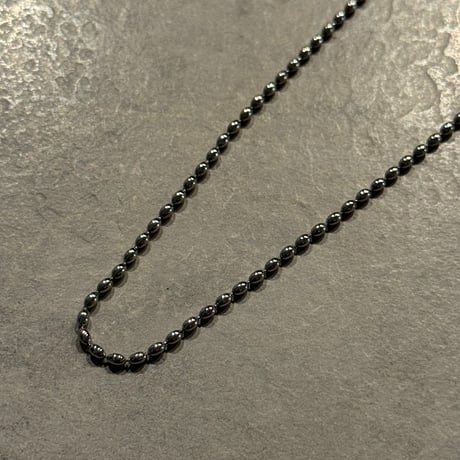 2505NC0339 / Oval bees necklace（Silver）