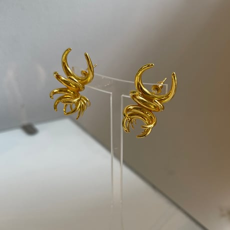 2311PR0614 / Irregular curve Pierce（Gold）