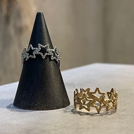 2505RG0627 / Star line motif ring（Gold）