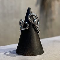 2506RG0652 / Irregular twist design ring（Silver）