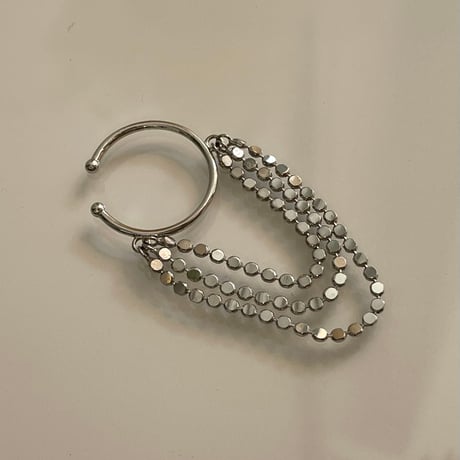 2403EC003 / Layer chain Ear Cuff（Silver）