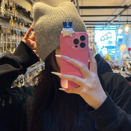 2512HW057(S) / Lame Knit Cap（Gray）