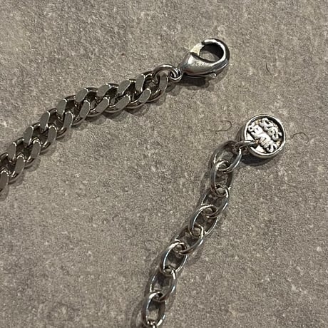 2510BR0097 / Rose motif chain Bracelet（Silver）