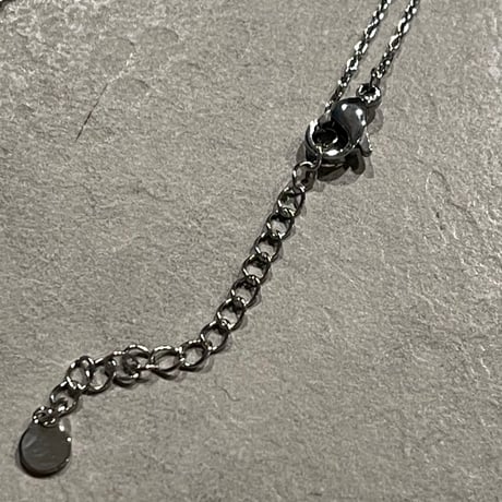 2502NC0289 / Shell heart motif Necklace（Silver）