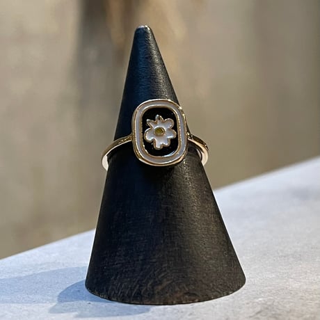 2505RG0623 / Flower draw design ring（Gold）