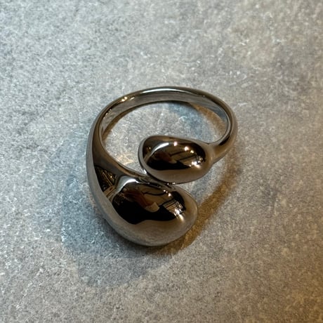 2506RG0650 /Cross big drop ring（Silver）